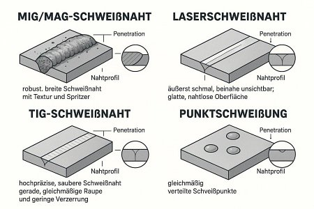 Moderne Schweißtechnik